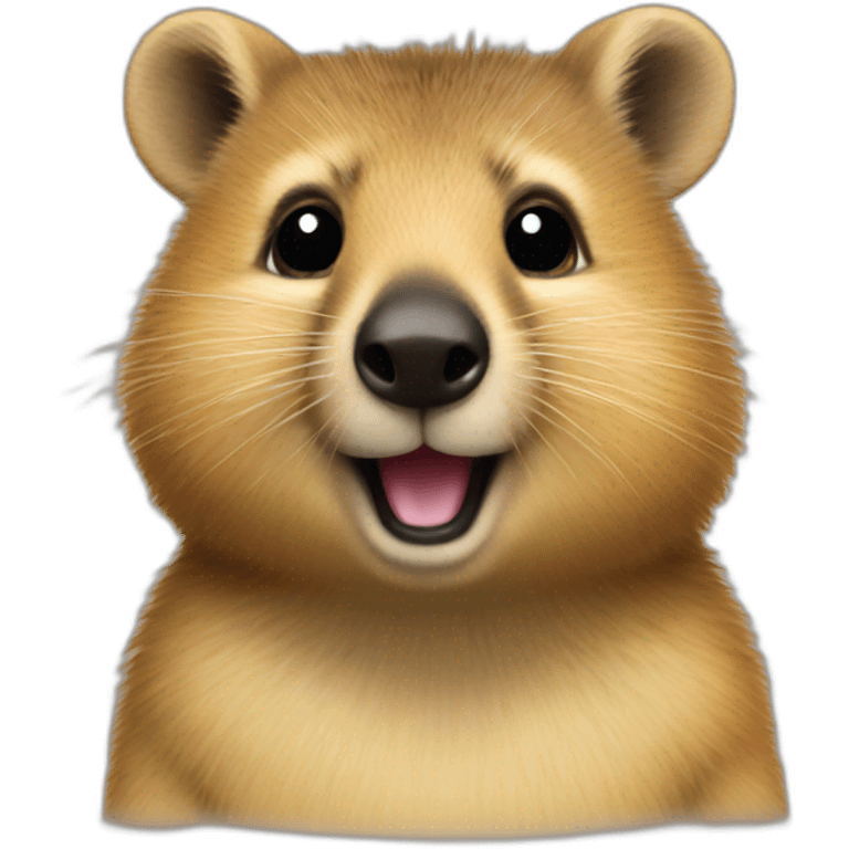 smart quokka emoji