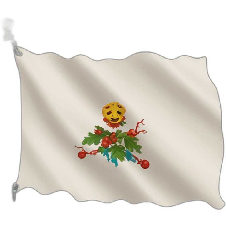 Drapeau de la tchetchenie emoji