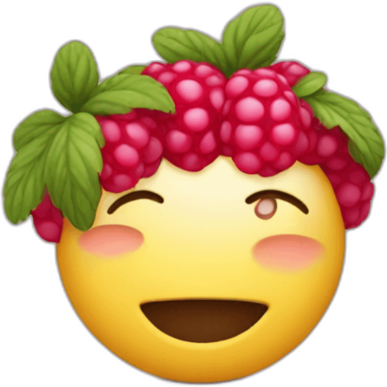 Rasberry emoji