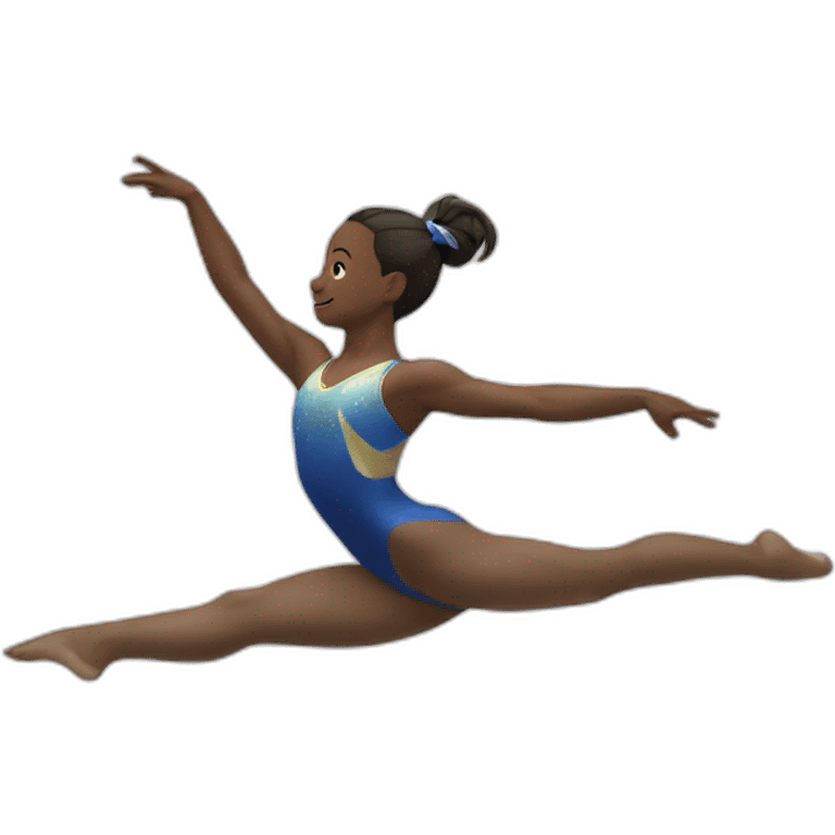 Coréenne gymnaste  emoji