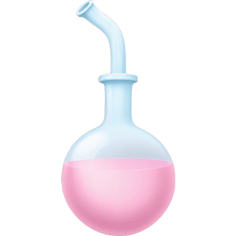 Pastel pink bong emoji