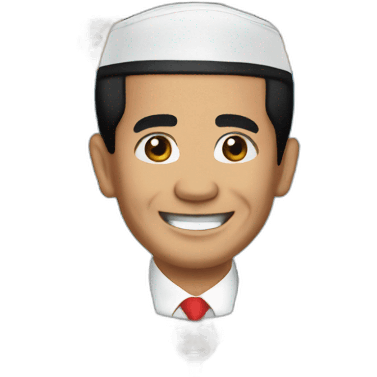 Jokowi indonesian president emoji