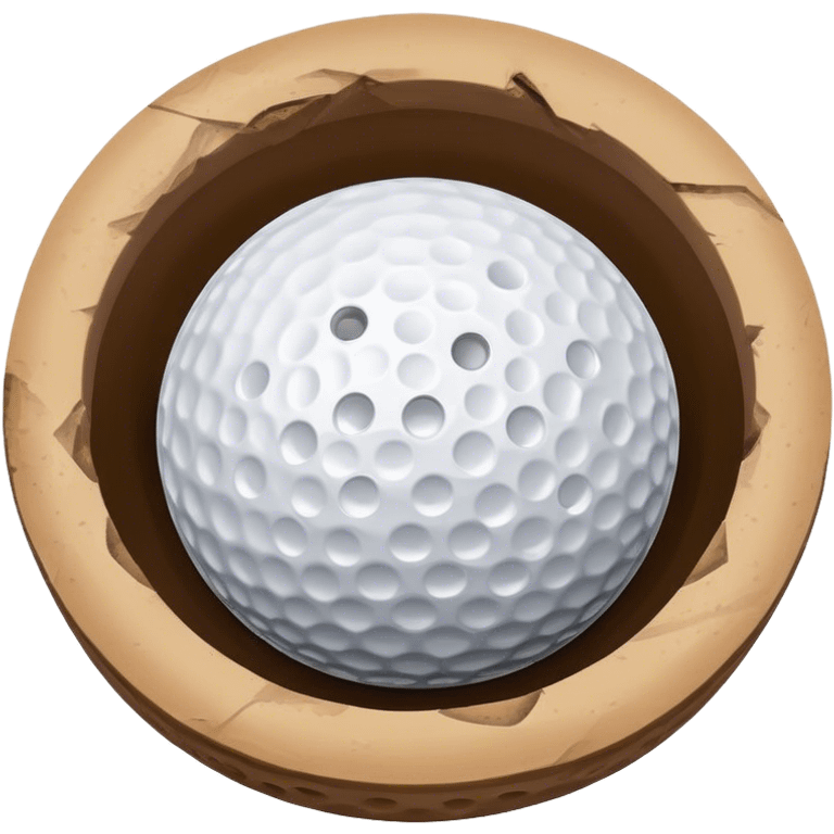 Hole in one emoji