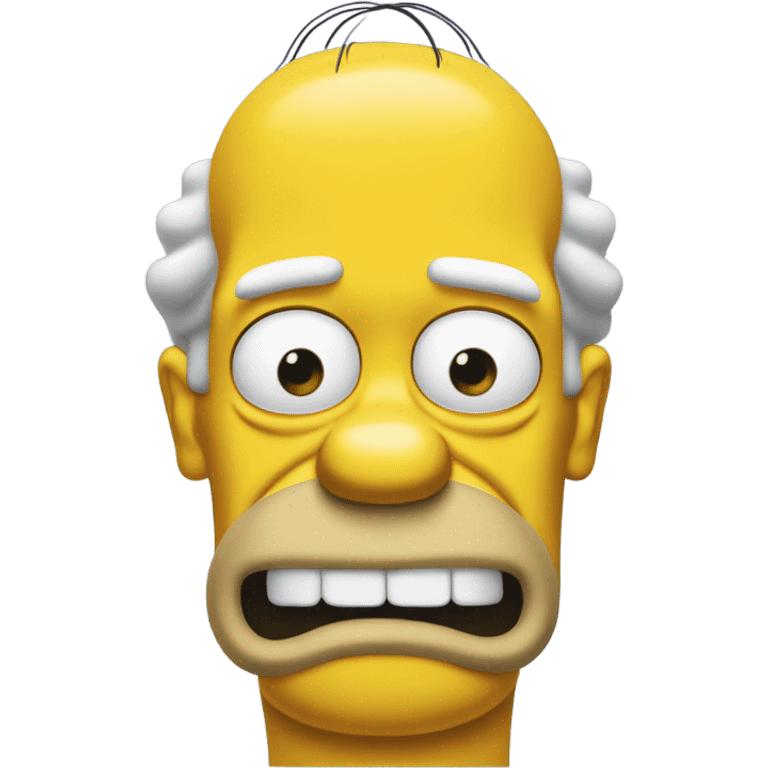 Face of Homer Simpson emoji