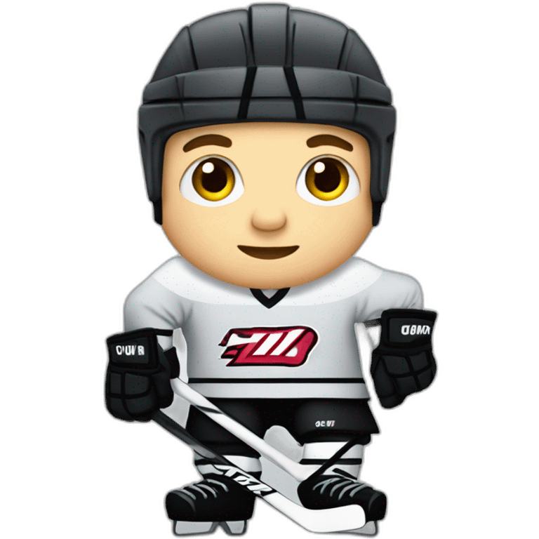 Fribourg gotteron hockey player emoji