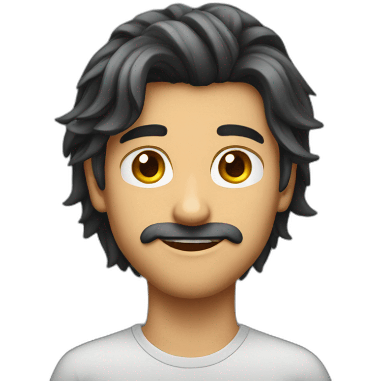 Long hair Param pandey emoji