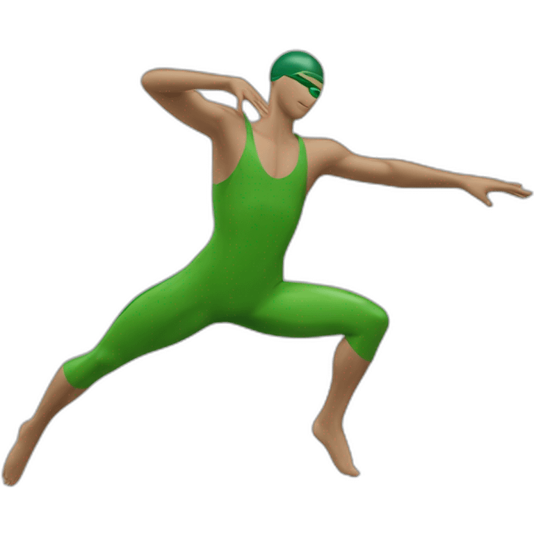 joao almeida swimmer dancing green eyes emoji