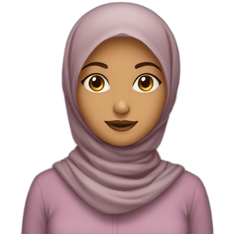 hijabi girl emoji