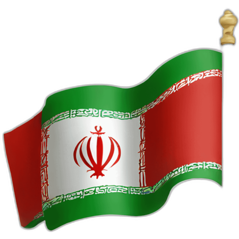 iran flag modern emoji