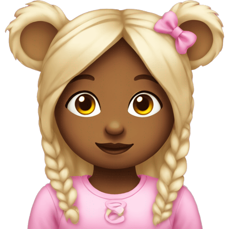 Babygirl bear emoji