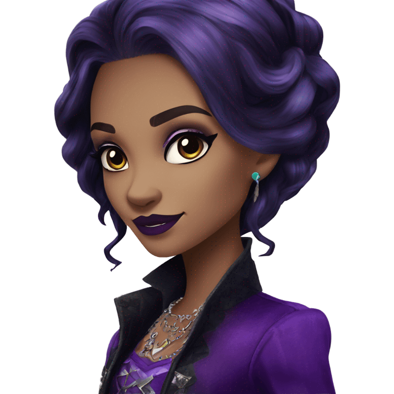 Ever after high raven queen emoji