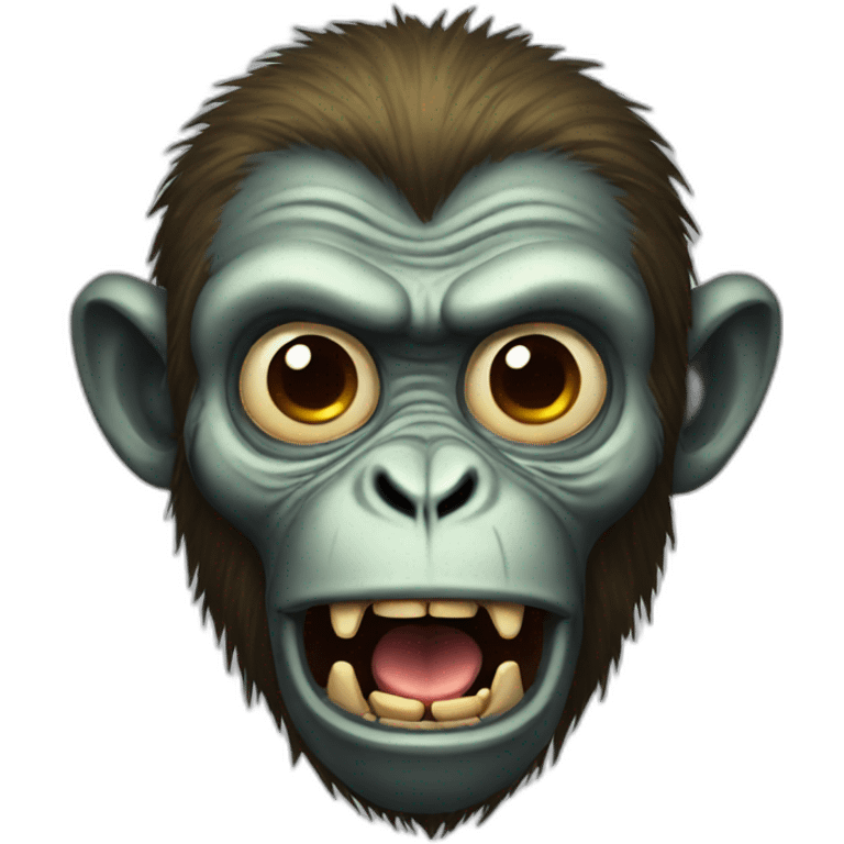 zombie monkey emoji