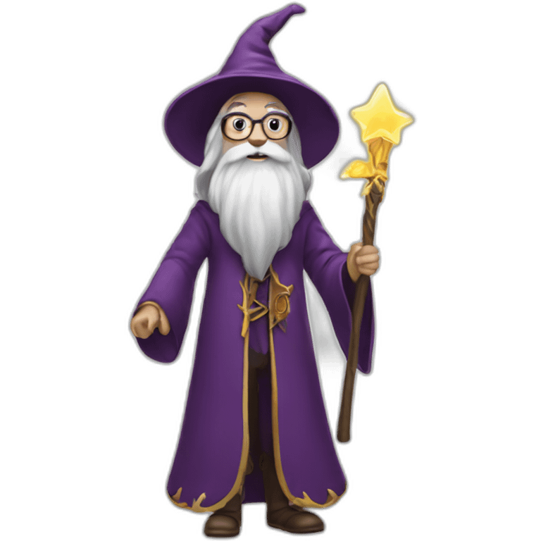 wizzard with a wand emoji