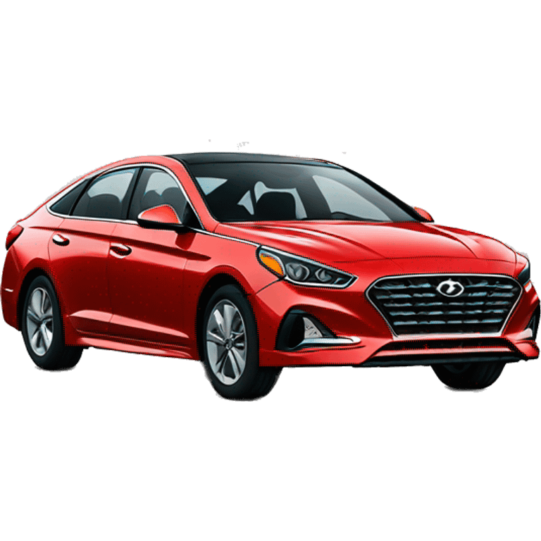 red hyundai sonata emoji