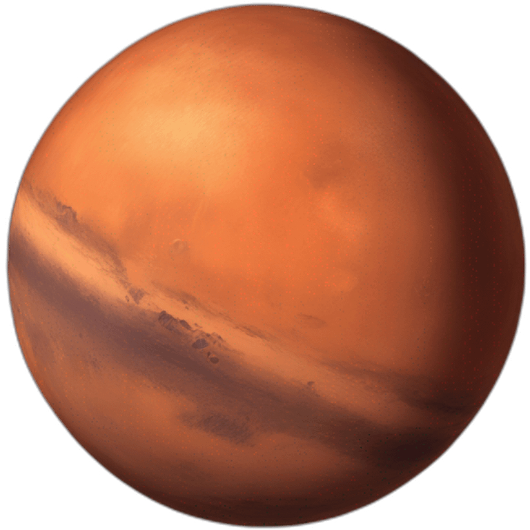 mars planet emoji