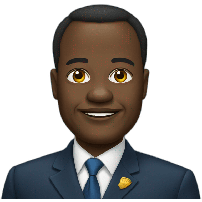 Président du Congo Brazzaville emoji