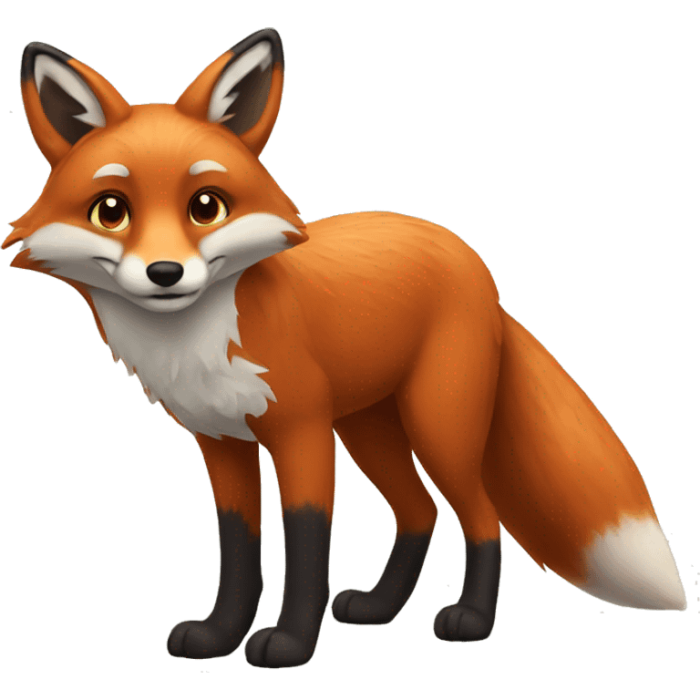 Red fox  emoji