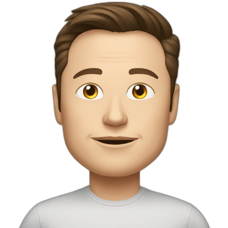 Elon Musk emoji