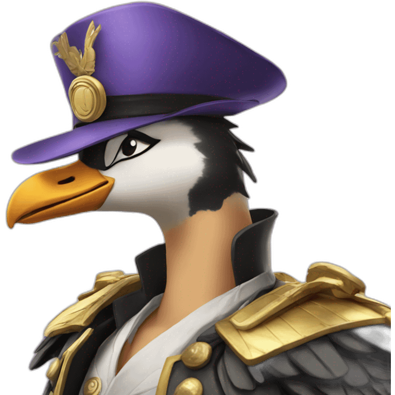 Kujoh Jotaro as a Goose emoji