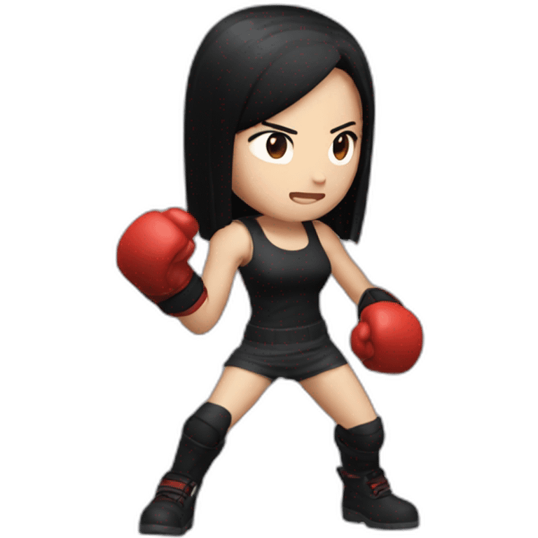 tifa lockhart punching emoji