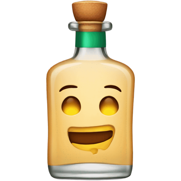 Tequila bottle emoji