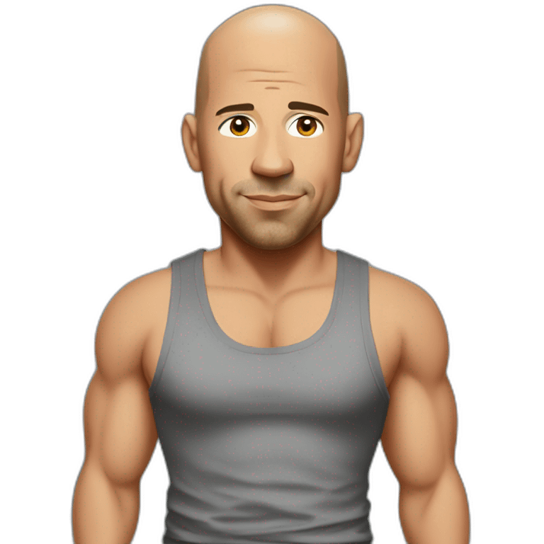 Vin diesel in tanktop emoji