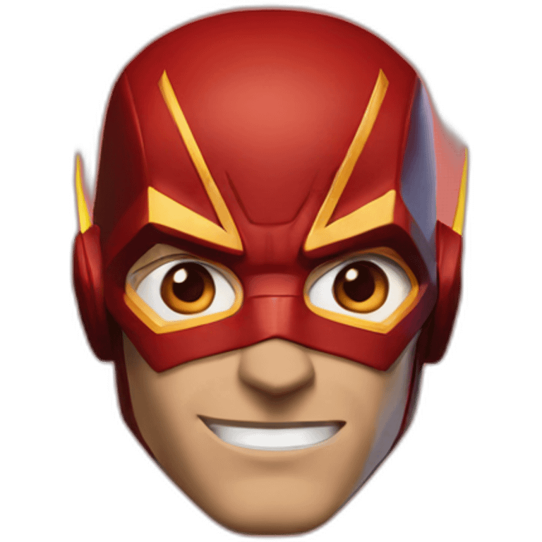 THE FLASH MIXED WITH SUPERMAN emoji