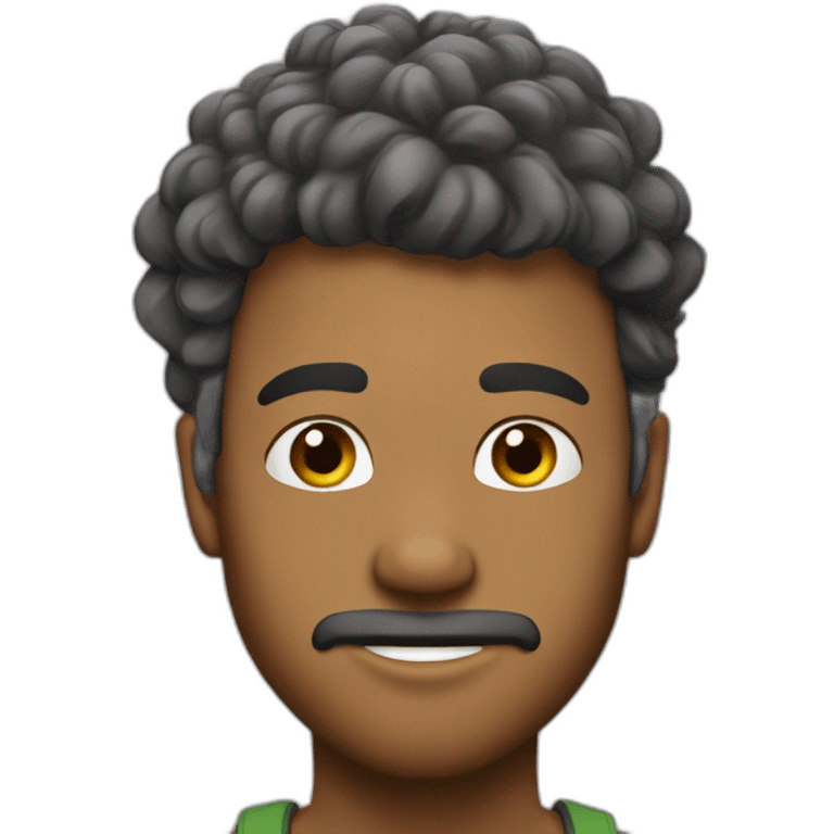 Cajo avec des cheuveux lol ! emoji