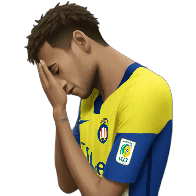 sad neymar emoji