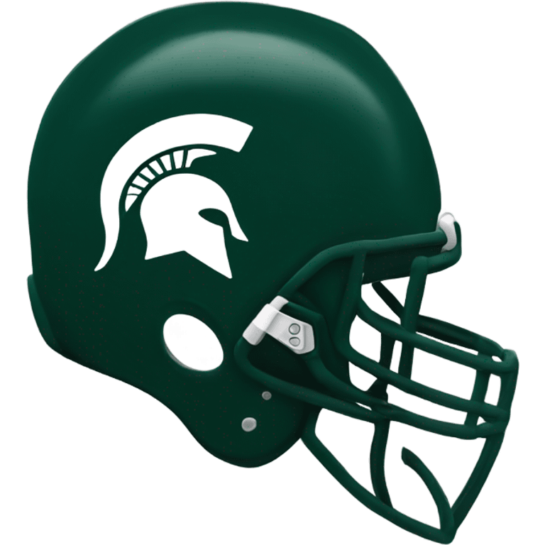 Michigan state Spartan emoji