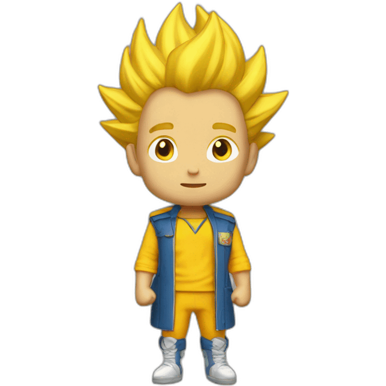 super sayain 3 emoji