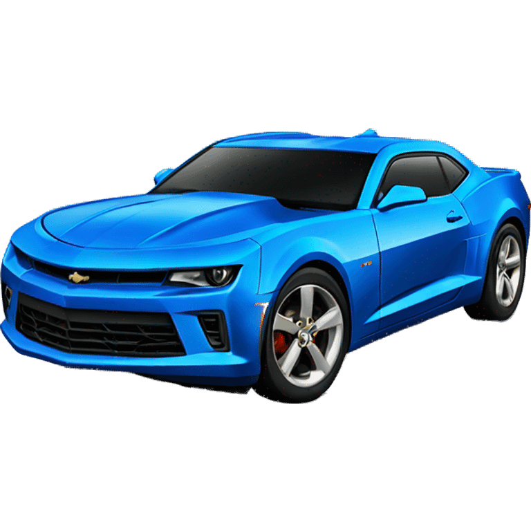 Blue Camaro  emoji