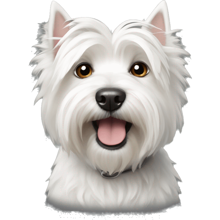 Dog west highland white terrier  emoji