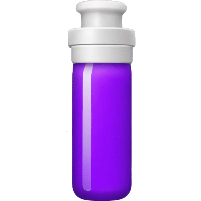 Purple medicine emoji