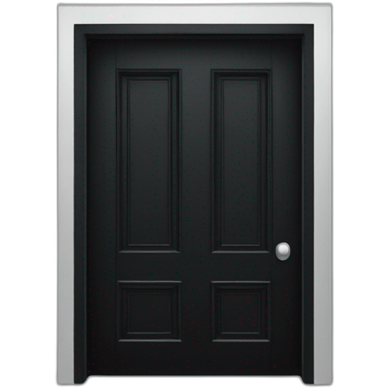 Black door logo emoji