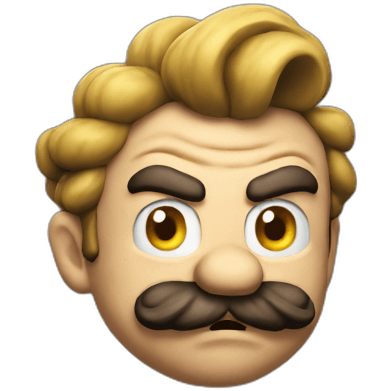 Super Mario stink emoji