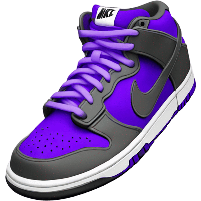 purple nike dunk emoji