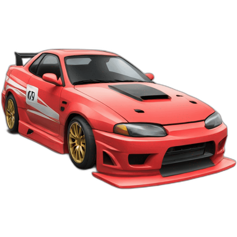 drift car emoji