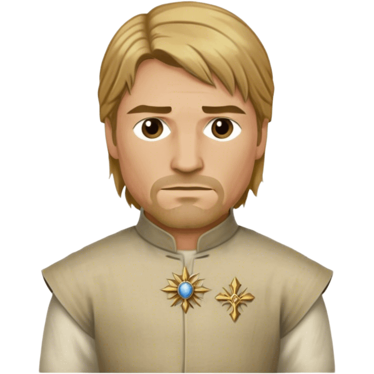 Jaime Lannister from game of thrones, cloth shirt emoji