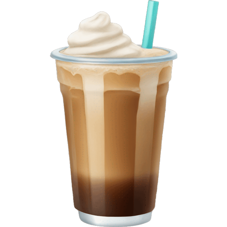 Ice coffee  emoji