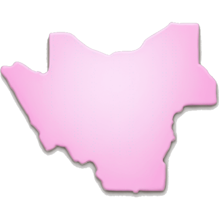 Light pink map  emoji