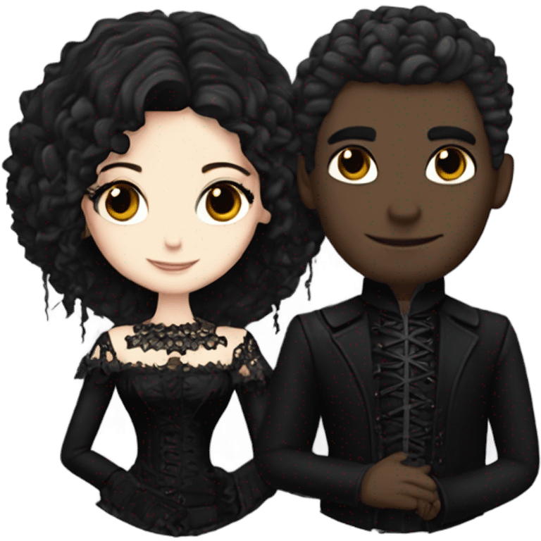 goth love emoji