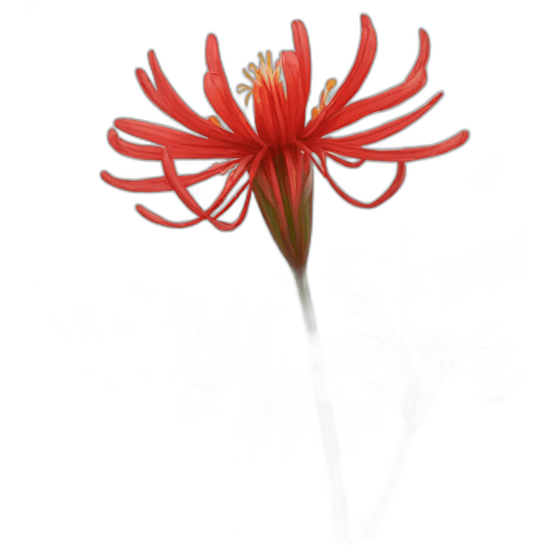 Red spider lily emoji