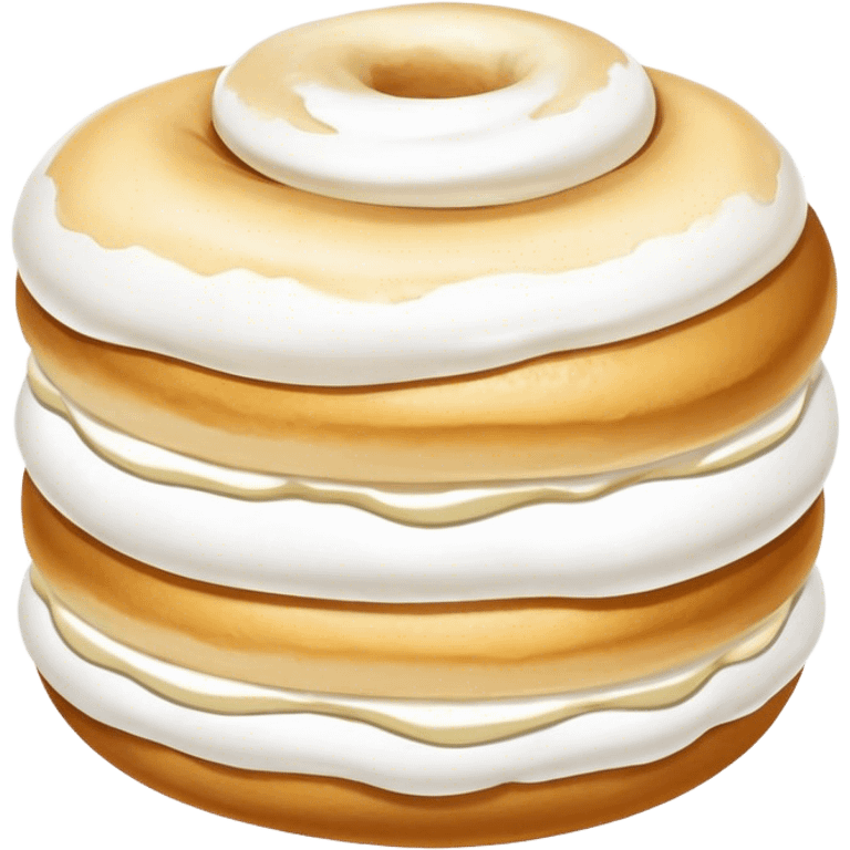 A Swedish semla emoji