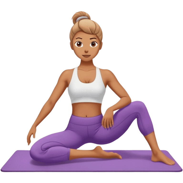 Pilates girl emoji