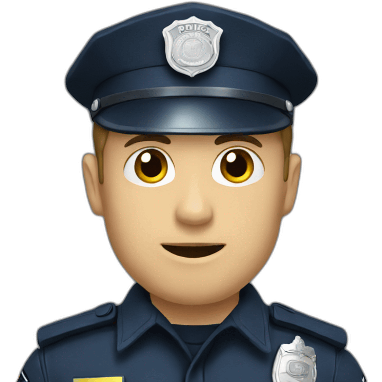 Police french emoji