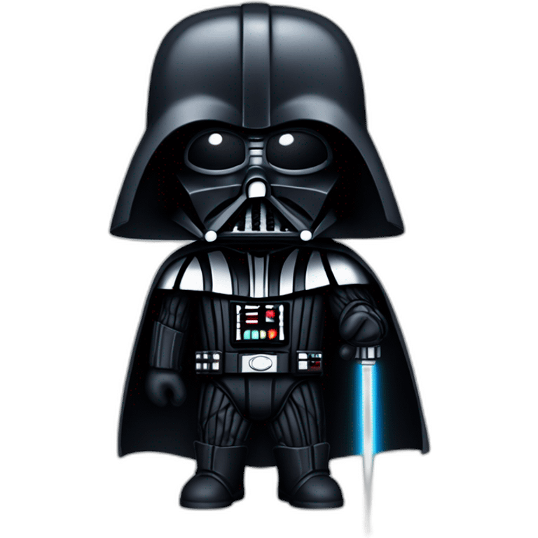 darth vader with a light saber emoji