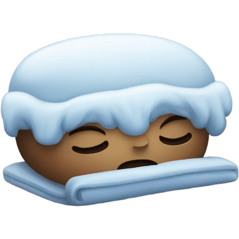 sleepy freezing cold  emoji