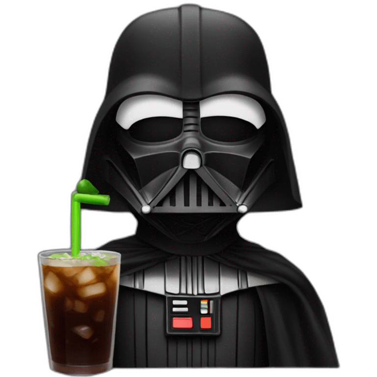 Dark vador drink emoji