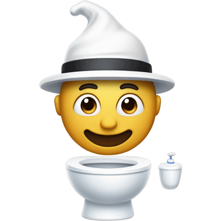 Toilet man emoji